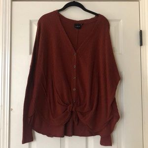 Waffle Sweater